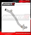 DOMINATOR Mid Pipe középdob dekatalizátor GSR 600 2006 - 2011 motorkerékpárhoz 3