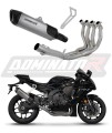 komplett DOMINATOR HP6 Titán Full System kipufogórendszer, amely illeszkedik a YZF R1 1000 RN65 2020 - 2024 motorkerékpárhoz