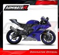 teljes kipufogórendszer DOMINATOR HP6 Titán Full Rendszer dobbal Yamaha YZF R6 2017 - 2023 motorkerékpárhoz 3