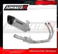 complete exhaust system with muffler DOMINATOR Full System titanium HP6 fits the motorcycle Yamaha Tracer 7 / GT 2020   2024 3