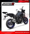 complete exhaust system with muffler DOMINATOR Full System titanium HP6 fits the motorcycle Yamaha Tracer 7 / GT 2020   2024 4