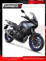 complete exhaust system with muffler DOMINATOR Full System titanium HP6 fits the motorcycle Yamaha Tracer 7 / GT 2020   2024 6