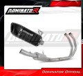komplett DOMINATOR Full System HP6 FEKETE kipufogórendszer Yamaha Tracer 7 / GT 2020 - 2024 motorkerékpárhoz 3
