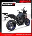komplett DOMINATOR Full System HP6 FEKETE kipufogórendszer Yamaha Tracer 7 / GT 2020 - 2024 motorkerékpárhoz 4