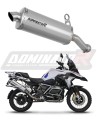 exhaust muffler DOMINATOR homologated road legal titanium P7 fits to BMW R1200GS Adventure 2013  2018 7