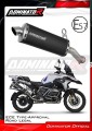 DOMINATOR Homologált FEKETE P7 kipufogó dob, mely illeszkedik a BMW R1250GS 2018 - 2020 motorkerékpárhoz