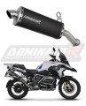 exhaust muffler DOMINATOR homologated road legal BLACK P7 fits the motorcycle BMW R1250GS 2018   2020 7