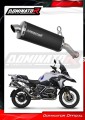 exhaust muffler DOMINATOR P7 BLACK fits the motorcycle BMW R1200GS Adventure 2013   2018