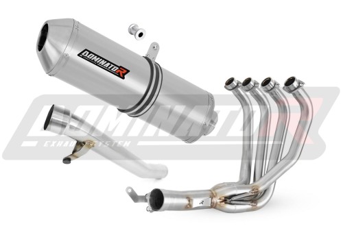 complete exhaust system with muffler DOMINATOR Full System OVR fits the motorcycle Suzuki GSF 650 BANDIT N / S 2005   2006 3