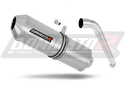 exhaust muffler DOMINATOR OVR fits the motorcycle HONDA XL 125 V VARADERO 2007   2012