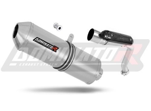 exhaust muffler DOMINATOR homologated road legal OVR fits the motorcycle HONDA CB 600F HORNET 2003   2006