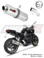DOMINATOR Homologált Ovális kipufogó dob YAMAHA FZ1 1000 FAZER motorkerékpárhoz 2006 - 2015 8