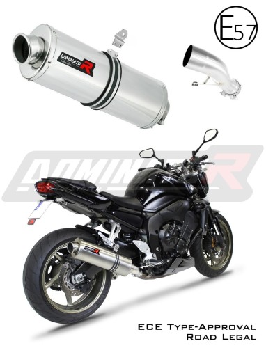 DOMINATOR Homologált Ovális kipufogó dob YAMAHA FZ1 1000 FAZER motorkerékpárhoz 2006 - 2015 8