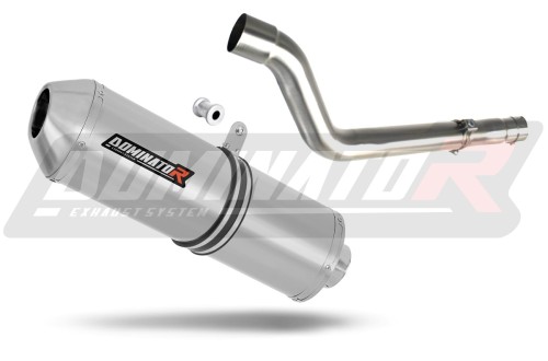 exhaust muffler DOMINATOR OVR fits the motorcycle SUZUKI DRZ 400 SM S