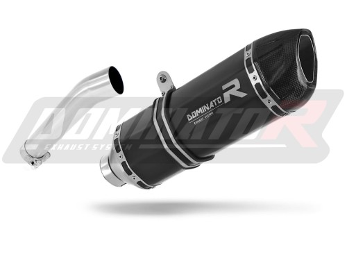 exhaust muffler DOMINATOR HP1 BLACK fits the motorcycle BMW F650GS 2000   2003 2