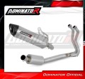 complete exhaust system with muffler DOMINATOR Full System HP8 fits the motorcycle Kawasaki Z400 2018   2023