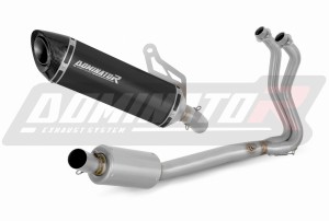 Kawasaki Z400 2018-2023 Teljes rendszer Kipufogó leömlő HP8 FEKETE dob + dB killer