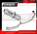 complete exhaust system with muffler DOMINATOR Full System OVR fits the motorcycle KTM 390 Adventure 2020   2024 2