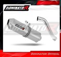 exhaust muffler DOMINATOR OVR fits the motorcycle Honda XL 650 V TRANSALP 2001   2007 2