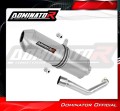 exhaust muffler DOMINATOR OVR fits the motorcycle Suzuki BURGMAN 400 1998   2002 2