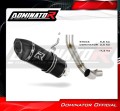 exhaust muffler DOMINATOR HP5 BLACK fits the motorcycle Ducati XDiavel S 2016   2021 2