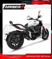 DOMINATOR HP5 FEKETE kipufogó dob Ducati XDiavel S 2016 - 2021 motorkerékpárhoz 3