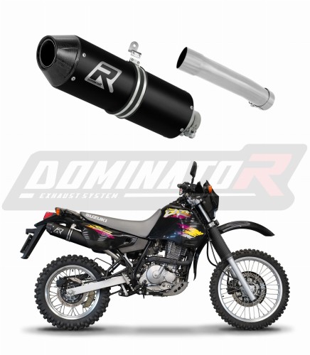DOMINATOR MX2 FEKETE kipufogó dob Suzuki DR 650 R / RU / S 1990 - 1995 motorkerékpárhoz 6