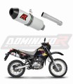 exhaust muffler DOMINATOR MX2 fits the motorcycle Suzuki DR 650 R / RU / S 1990   1995