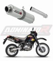 DOMINATOR kerek kipufogó dob Suzuki DR 650 R / RU / S 1990 - 1995 motorkerékpárhoz