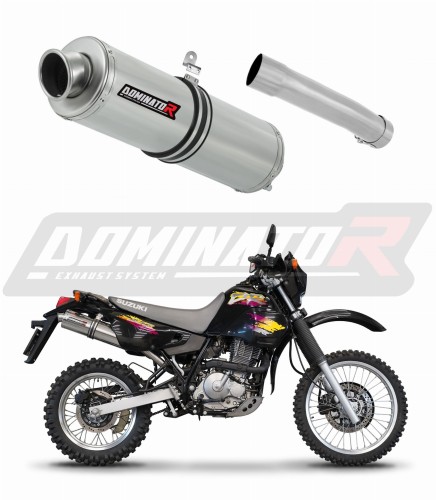 DOMINATOR kerek kipufogó dob Suzuki DR 650 R / RU / S 1990 - 1995 motorkerékpárhoz