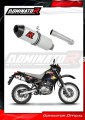 exhaust muffler DOMINATOR MX2 fits the motorcycle Suzuki DR 650 R / RU / S 1990   1995 2