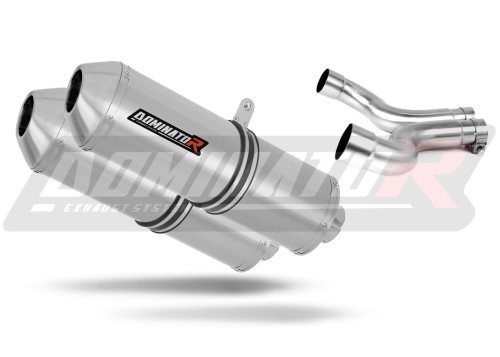 exhaust muffler DOMINATOR OVR fits the motorcycle Yamaha XJ 600 DIVERSION 1992   2004