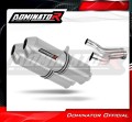 exhaust muffler DOMINATOR OVR fits the motorcycle Yamaha XJ 600 DIVERSION 1992   2004 2