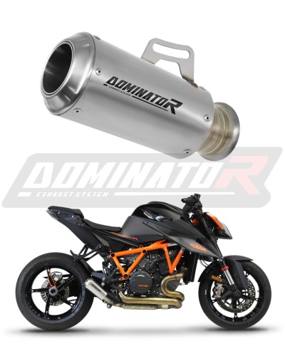 DOMINATOR GPS kipufogó dob, amely illeszkedik a KTM 1290/1390 Super Duke 2020 - 2025 motorkerékpárhoz