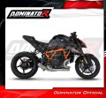 DOMINATOR GPS Mid Pipe decat kipufogó hangtompító, amely illeszkedik a KTM 1290/1390 Super Duke 2020 - 2024 motorkerékpárhoz 5