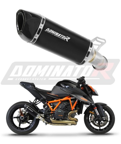 exhaust muffler DOMINATOR HP6 BLACK fits the motorcycle KTM 1290/1390 Super Duke 2020   2025