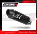 exhaust muffler DOMINATOR HP3 BLACK fits the motorcycle Ducati MTS MULTISTRADA 1200 2010   2014 3