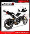 DOMINATOR HP3 FEKETE kipufogó dob Ducati MTS MULTISTRADA 1200 2010 - 2014 motorkerékpárhoz 4