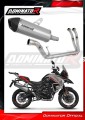 teljes DOMINATOR kipufogórendszer HP7 titán dobbal, Benelli TRK 702 / TRK 702X 2023 - 2024 motorkerékpárhoz