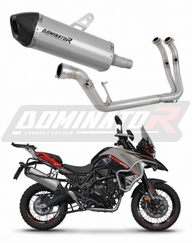 teljes DOMINATOR kipufogórendszer HP7 titán dobbal, Benelli TRK 702 / TRK 702X 2023 - 2024 motorkerékpárhoz 5
