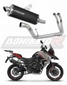 kompletny układ wydechowy z tłumikiem DOMINATOR Full System P7 CZARNY pasujący do motocykla Benelli TRK 702 / TRK 702X 2023 - 2024 5