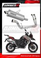 teljes kipufogórendszer DOMINATOR Full System Titán P7 dobbal, amely illeszkedik a Benelli TRK 702 / TRK 702X 2023 - 2024 motorkerékpárhoz