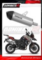exhaust muffler DOMINATOR titanium HP7 fits the motorcycle Benelli TRK 702 / TRK 702X 2023   2024