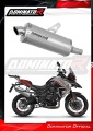 exhaust muffler DOMINATOR titanium P7 fits the motorcycle Benelli TRK 702 / TRK 702X 2023   2024