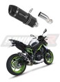 exhaust muffler DOMINATOR homologated road legal HP1 BLACK fits the motorcycle Kawasaki Z 900 A2 2020   2024