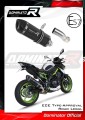 exhaust muffler DOMINATOR homologated road legal HP1 BLACK fits the motorcycle Kawasaki Z 900 A2 2020   2024 2