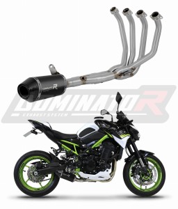 Kawasaki Z 900 A2 2020 - 2024 Low Level Teljes rendszer Kipufogó leömlő HP3 FEKETE dob + dB killer