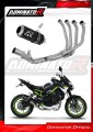 teljes DOMINATOR kipufogórendszer GP FEKETE dobbal a Kawasaki Z 900 A2 2020 - 2024 motorkerékpárhoz 2