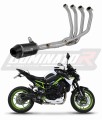 teljes DOMINATOR Full System HP3 FEKETE kipufogórendszer kipufogódobbal a Kawasaki Z 900 2017 - 2019 motorkerékpárhoz