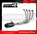 teljes DOMINATOR Full System HP3 FEKETE kipufogórendszer kipufogódobbal a Kawasaki Z 900 2017 - 2019 motorkerékpárhoz 3